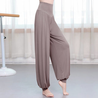 Buddha Gift Plain Color Loose Modal Yoga Dance Harem Pants
