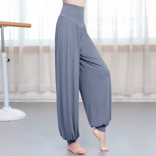 Buddha Gift Plain Color Loose Modal Yoga Dance Harem Pants