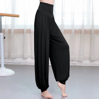 Buddha Gift Plain Color Loose Modal Yoga Dance Harem Pants