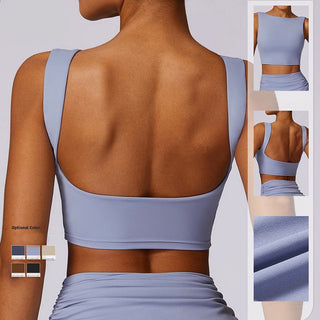 Buddha Gift Sleeveless Backless Strap Tank Top Bra Flared Pants Sports Fitness Yoga