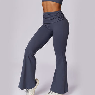 Buddha Gift Sleeveless Backless Strap Tank Top Bra Flared Pants Sports Fitness Yoga