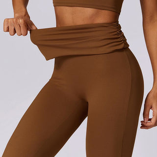 Buddha Gift Sleeveless Backless Strap Tank Top Bra Flared Pants Sports Fitness Yoga