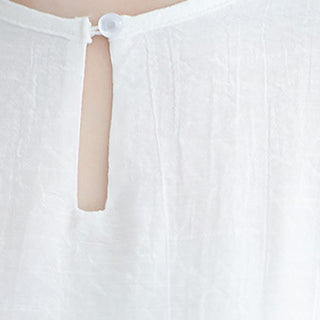 Buddha Gift 2Pcs Solid Color Midi Dress Wide Leg Pants Meditation Spiritual Zen Practice Yoga Dance Clothing