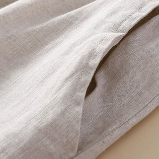 Buddha Gift Solid Color Flower Loose Drawstring Harem Pants With Pockets