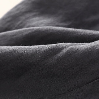 Buddha Gift Solid Color Flower Loose Drawstring Harem Pants With Pockets