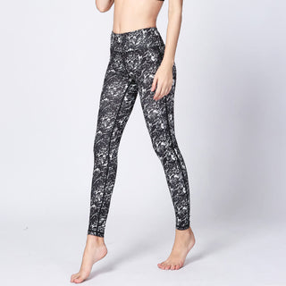 Buddha Gift Camo Print Sports Fitness Yoga High Waist Leggings Women's Yoga Pants