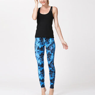 Buddha Gift Camo Print Sports Fitness Yoga High Waist Leggings Women's Yoga Pants