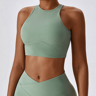 Buddha Gift Sleeveless Crop Tank Top Flared Pants Sports Fitness Yoga