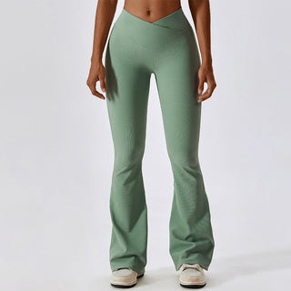 Buddha Gift Sleeveless Crop Tank Top Flared Pants Sports Fitness Yoga