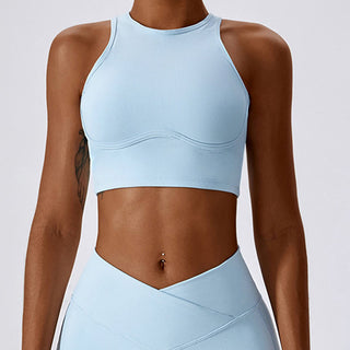 Buddha Gift Sleeveless Crop Tank Top Flared Pants Sports Fitness Yoga