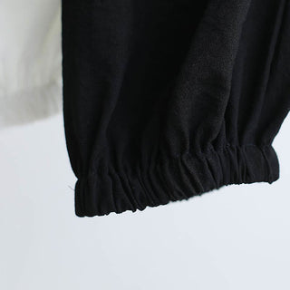 Buddha Gift 2Pcs V-Neck Men's Long Sleeve Shirt Top Pants Meditation Zen Tai Chi Cotton Linen Clothing Set