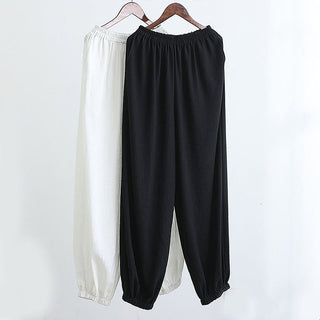 Buddha Gift 2Pcs V-Neck Men's Long Sleeve Shirt Top Pants Meditation Zen Tai Chi Cotton Linen Clothing Set