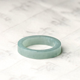 Buddha Gift Natural Jade Prosperity Luck Ring