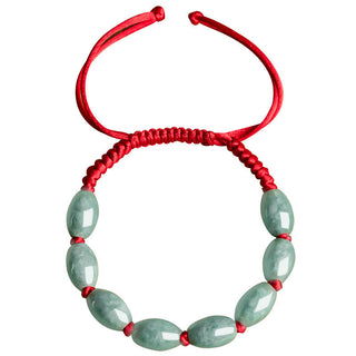 Buddha Gift Jade Luck Red String Bracelet