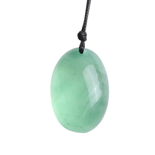 Buddha Gift Green Fluorite Power Necklace Pendant