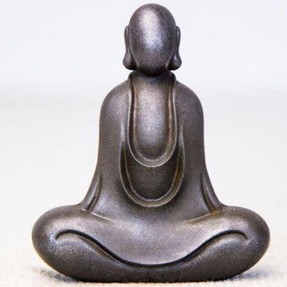 Buddha Gift Tibetan Buddha Iron Powder Rust Cast Resin Statue Desk Decoration