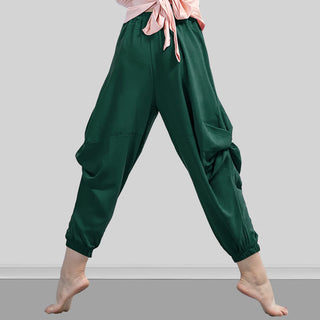 Buddha Gift Plain Color Modal Dance Yoga Breathable Pants