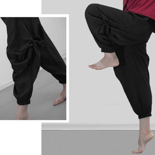 Buddha Gift Plain Color Modal Dance Yoga Breathable Pants