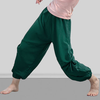 Buddha Gift Plain Color Modal Dance Yoga Breathable Pants