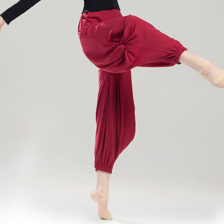 Buddha Gift Plain Color Modal Dance Yoga Breathable Pants