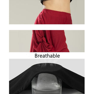 Buddha Gift Plain Color Modal Dance Yoga Breathable Pants