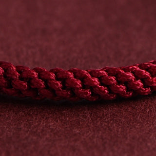 Buddha Gift 999 Gold Triple Ring Design Handmade Connection Braided Rope Bracelet