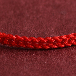 Buddha Gift 999 Gold One Mini Bead Design Handmade Strength Braided Rope Bracelet Anklet