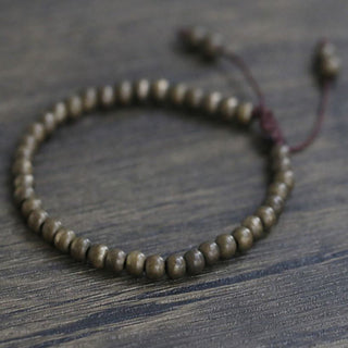 Buddha Gift Copper Brass Beads Balance Wealth Simple Bracelet