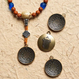 Buddha Gift Tibet Bodhi Seed 108 Mala Beads Wisdom Peace Bracelet Necklace
