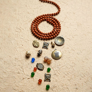 Buddha Gift Tibet Bodhi Seed 108 Mala Beads Wisdom Peace Bracelet Necklace