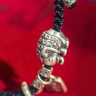 Buddha Gift 925 Sterling Silver Elephant Safe And Well Amulet Charm Strength Bracelet