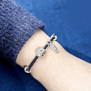 Buddha Gift 925 Sterling Silver Elephant Safe And Well Amulet Charm Strength Bracelet