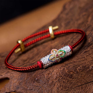 Buddha Gift Copper Luck Red String Bracelet