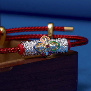 Buddha Gift Copper Luck Red String Bracelet