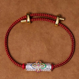 Buddha Gift Copper Luck Red String Bracelet