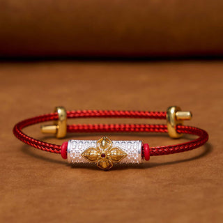 Buddha Gift Copper Luck Red String Bracelet