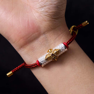 Buddha Gift Copper Luck Red String Bracelet