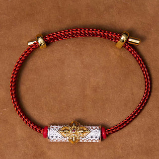 Buddha Gift Copper Luck Red String Bracelet
