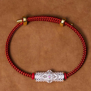 Buddha Gift Copper Luck Red String Bracelet