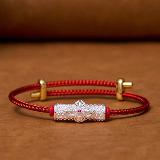 Buddha Gift Copper Luck Red String Bracelet