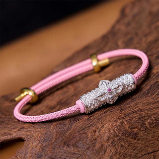 Buddha Gift Copper Luck Red String Bracelet