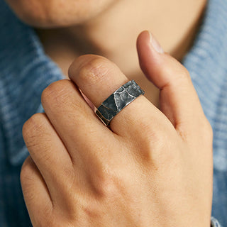 Buddha Gift 999 Sterling Silver Adjustable Protection Ring