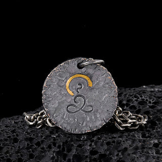 Buddha Gift 999 Sterling Silver 999 Gold 925 Sterling Silver Buddha Statue Lotus Necklace Pendant