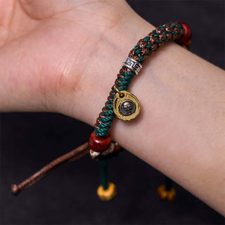Buddha Gift Tibetan Bone Beads Luck Rope Bracelet