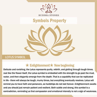 Buddha Gift Cinnabar Lotus Blessing Charm Bracelet