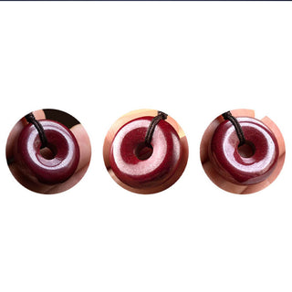 Buddha Gift Natural Cinnabar Peace Buckle Blessing Red String Belly Chain