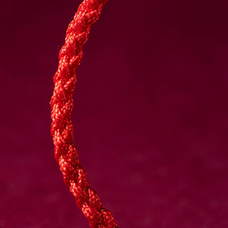 Buddha Gift Natural Cinnabar PiXiu Calm Blessing Red String Belly Chain