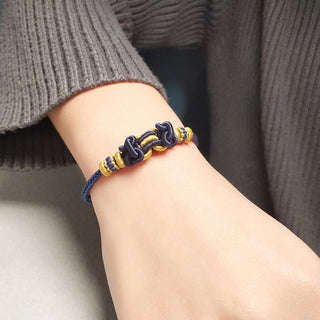 Buddha Gift Red String Saddle Knot Strength Bracelet