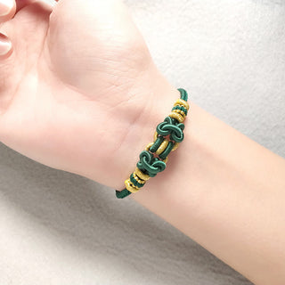 Buddha Gift Red String Saddle Knot Strength Bracelet