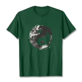 Buddha Gift Yin Yang Cotton Tee T-shirt
